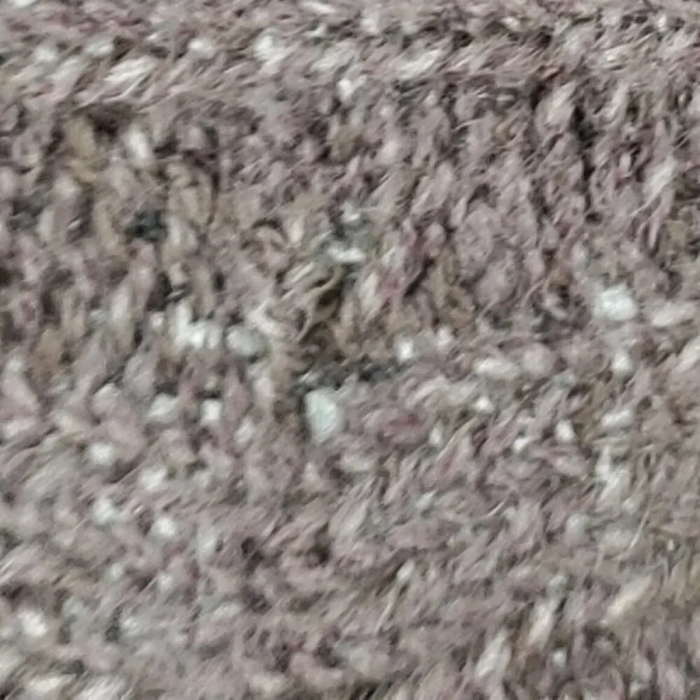 *Repair* Free People Oversized Ribbed Knit Open Cardigan S Blackberry Heather